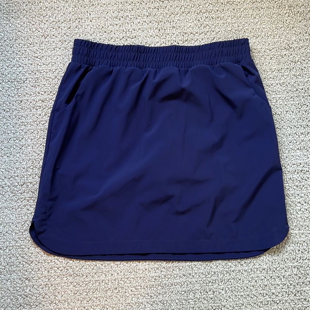 Coral Bay navy golf skort